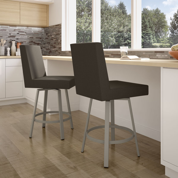 Brayden Studio® Evans Swivel Bar & Counter Stool & Reviews Wayfair